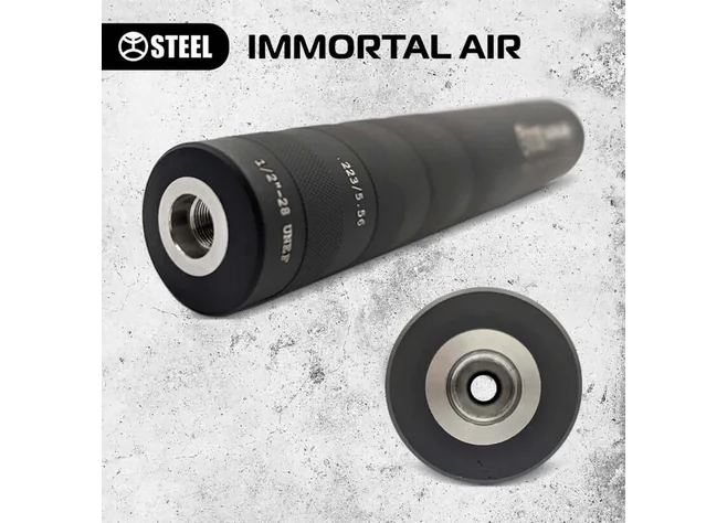 Саундмодератор Steel IMMORTAL Air .223 1/2x28 Фото 4